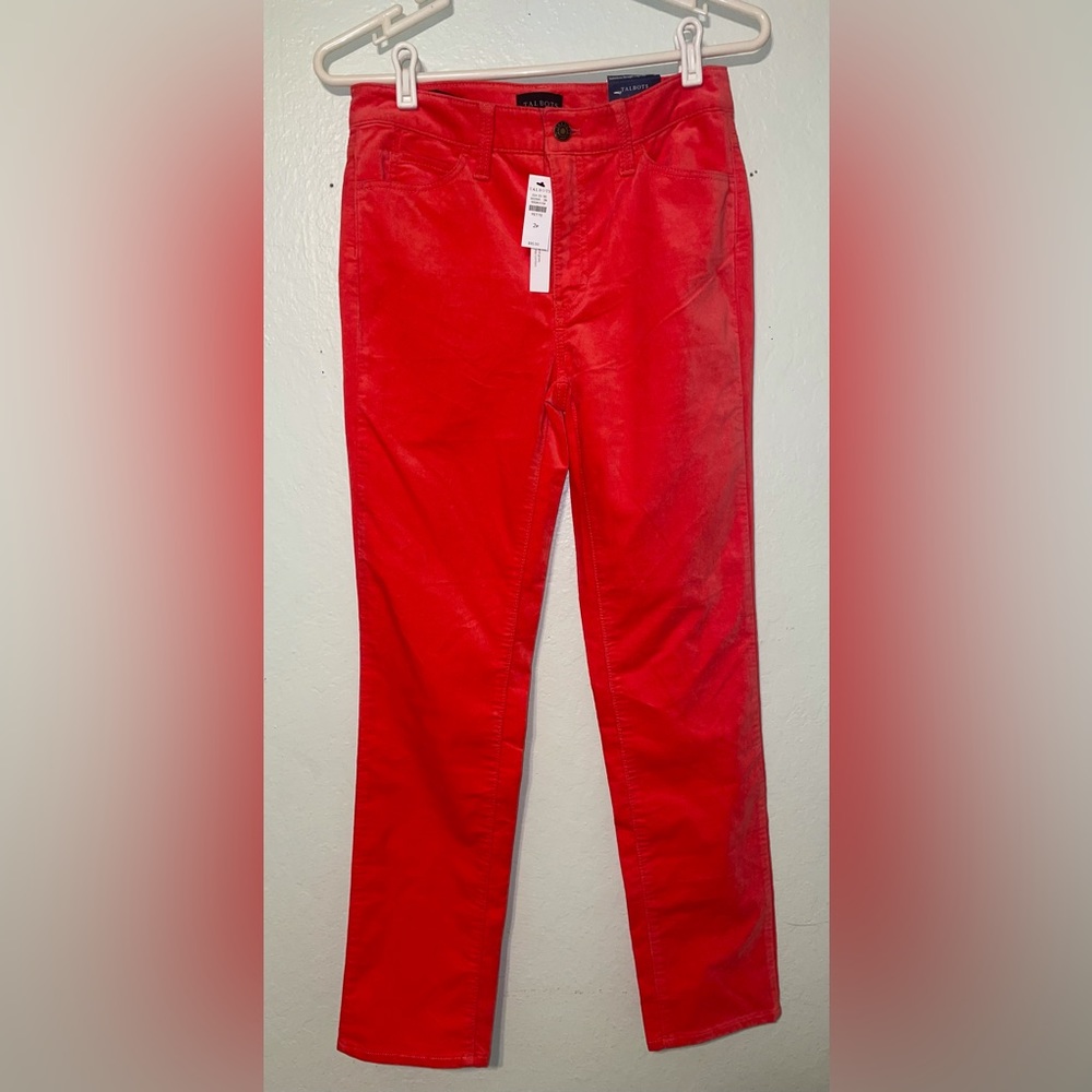 Talbots velveteen pants